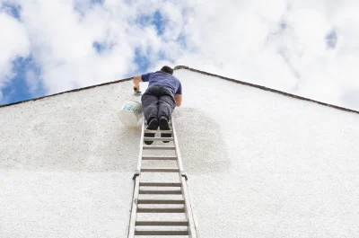 Peinture extérieure à Allemant — façades et ravalement